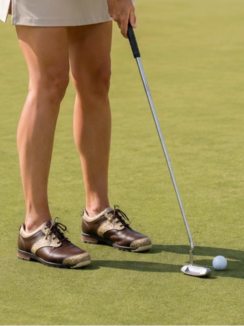 FootJoy LoPro Golf Shoes Women’s 7.5M Brown Soft Spike Leather